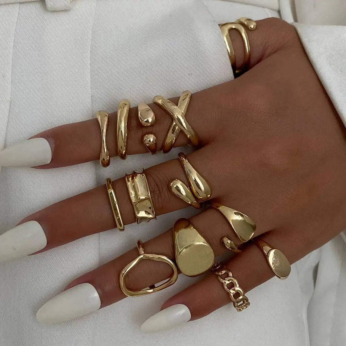 Geometric Statement Ring Stack