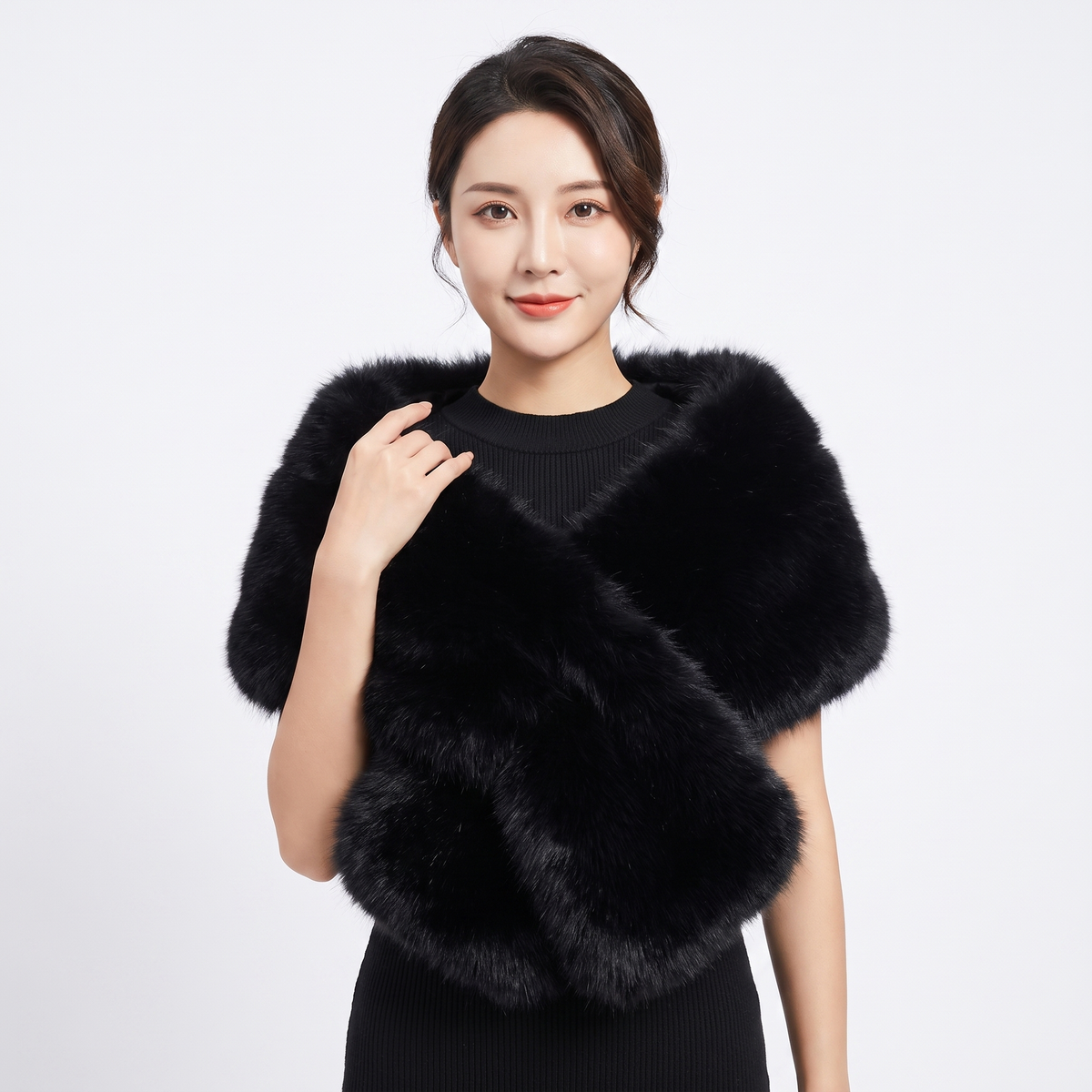 The Odette Evening Stole — worn
