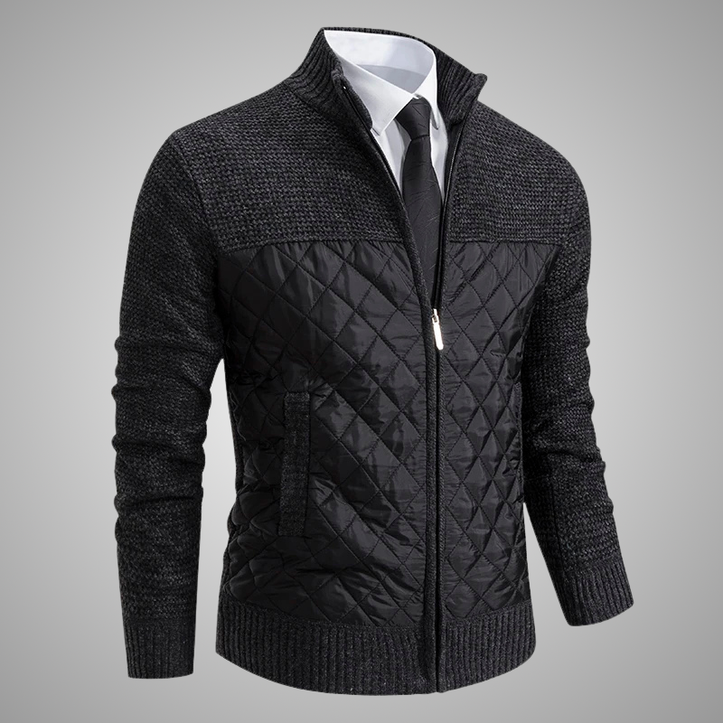 Harrison Knit Panel Jacket