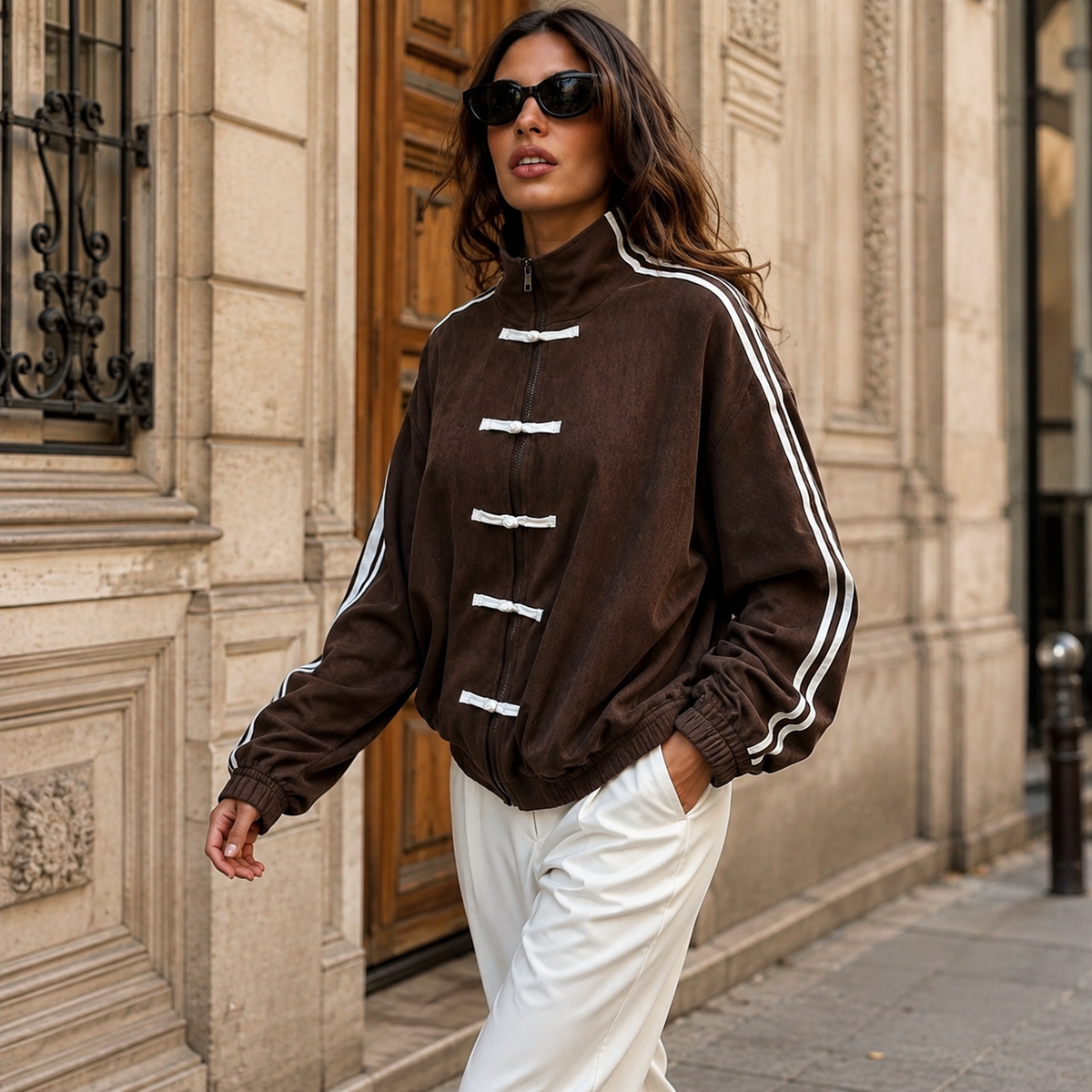 Lian Oversized Track Jacket