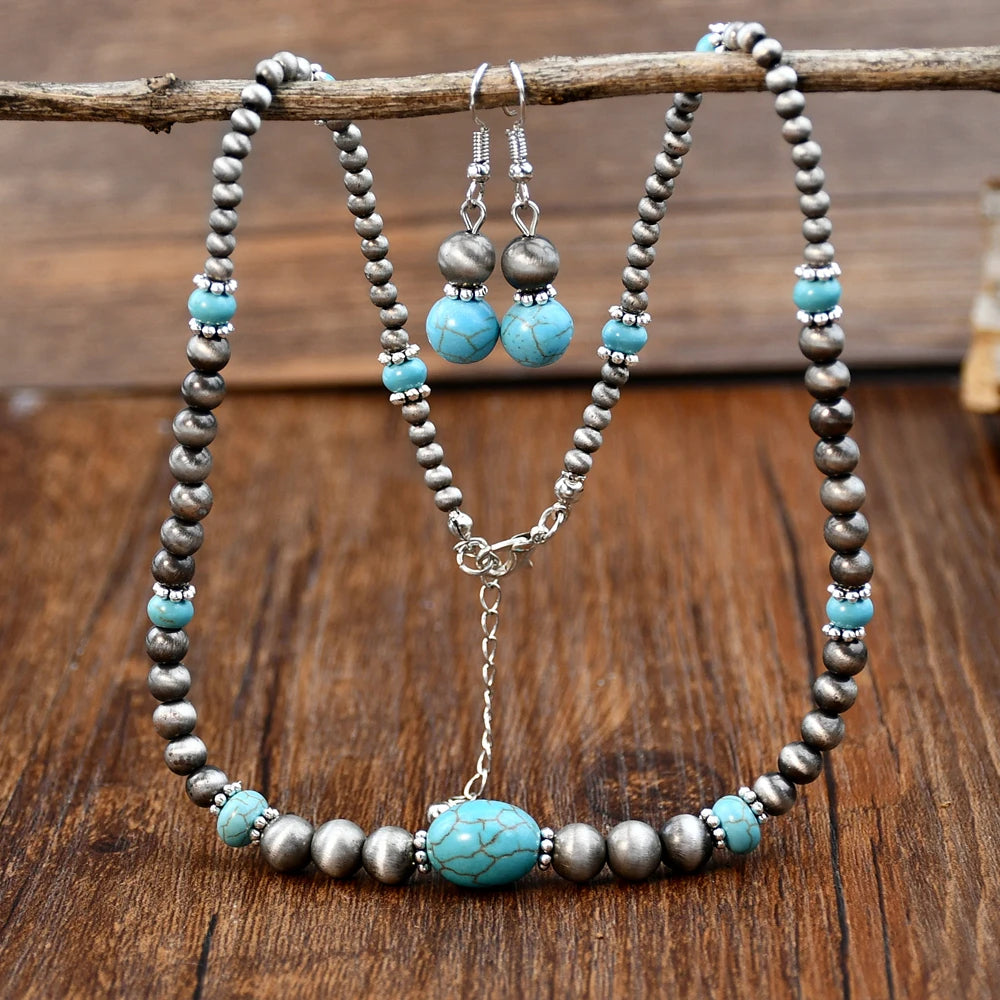 Boho Beaded Jewelry Set