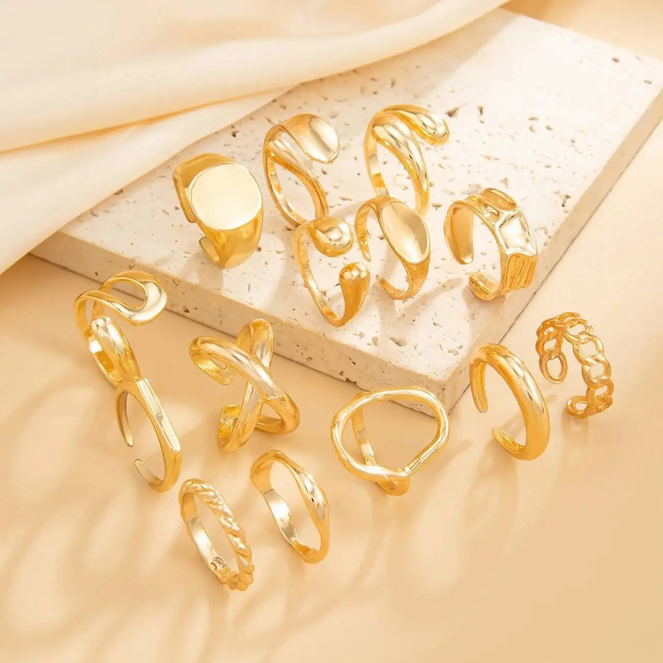 Geometric Statement Ring Stack