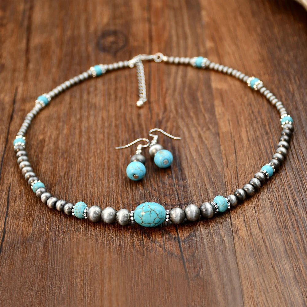 Boho Beaded Jewelry Set